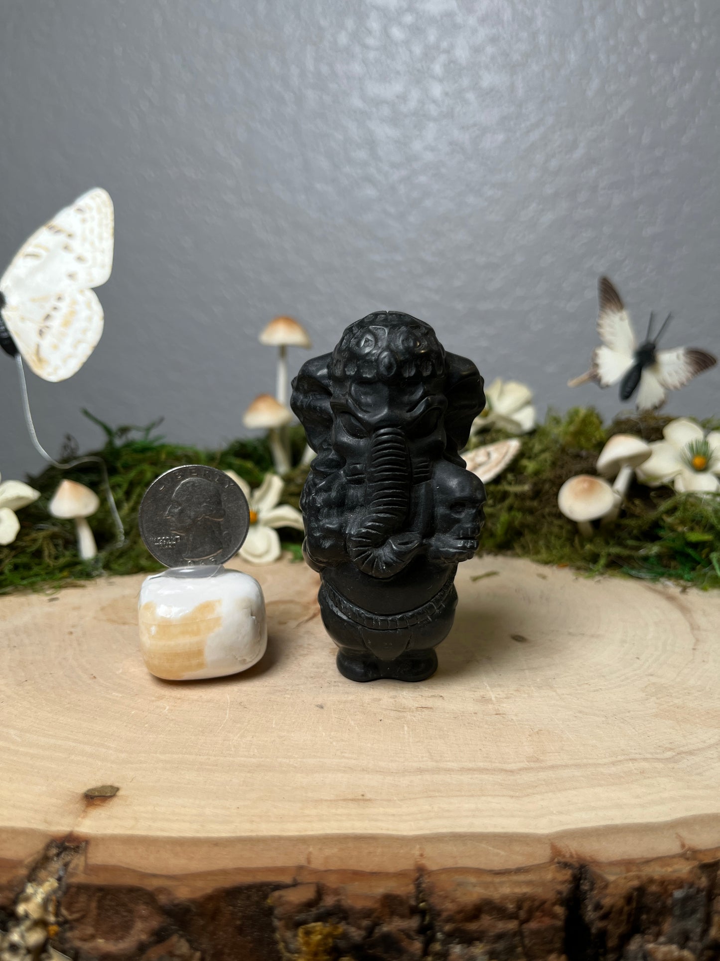 Obsidian Ganesha