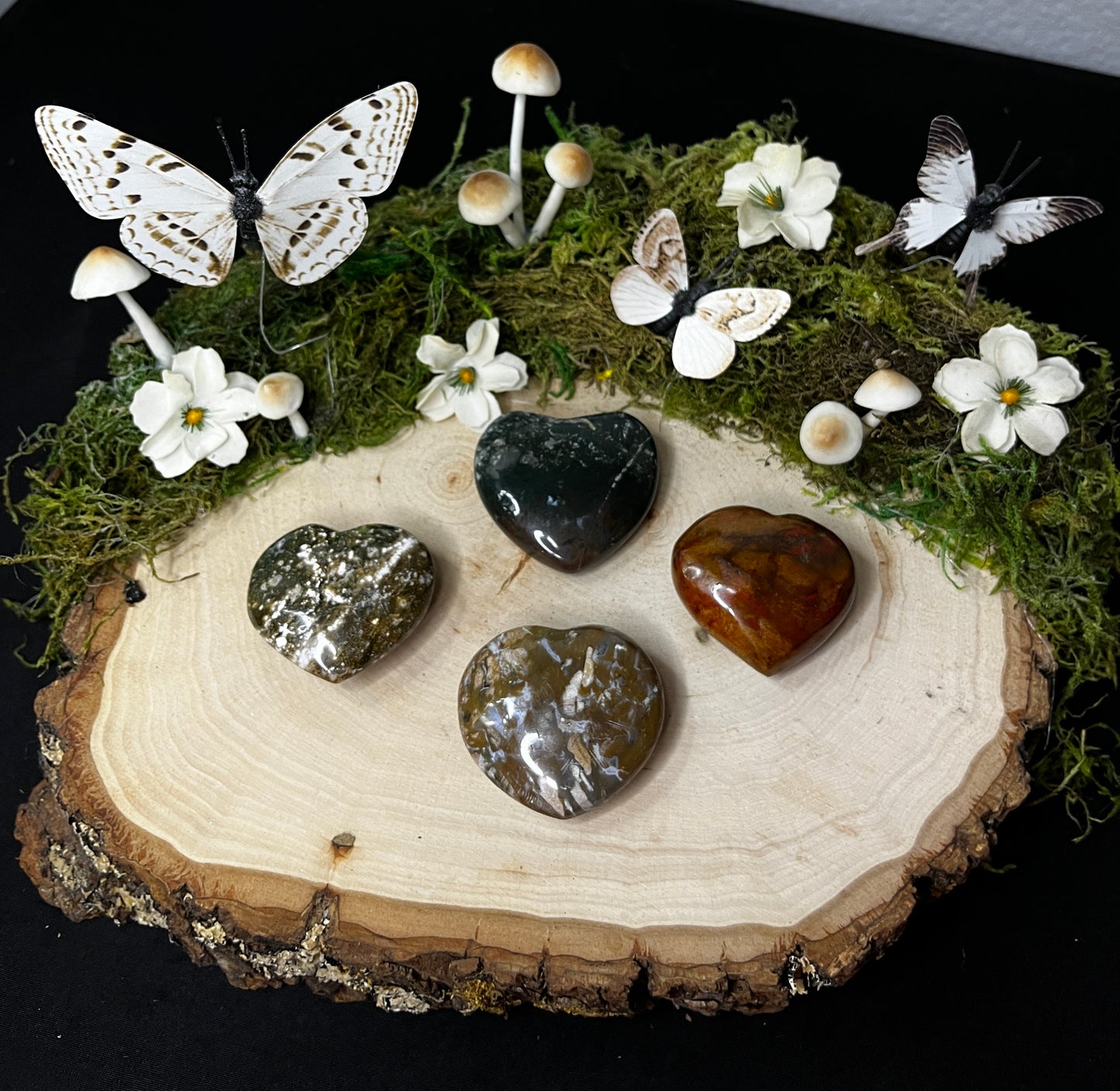 Ocean Jasper Heart