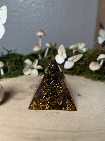 Resin pyramid