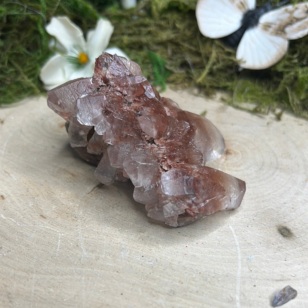 Red Calcite Specimen