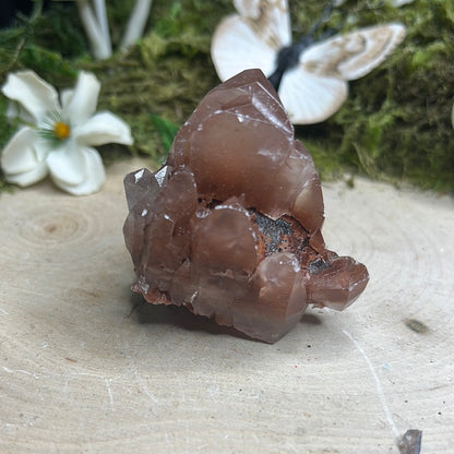 Red Calcite Specimen