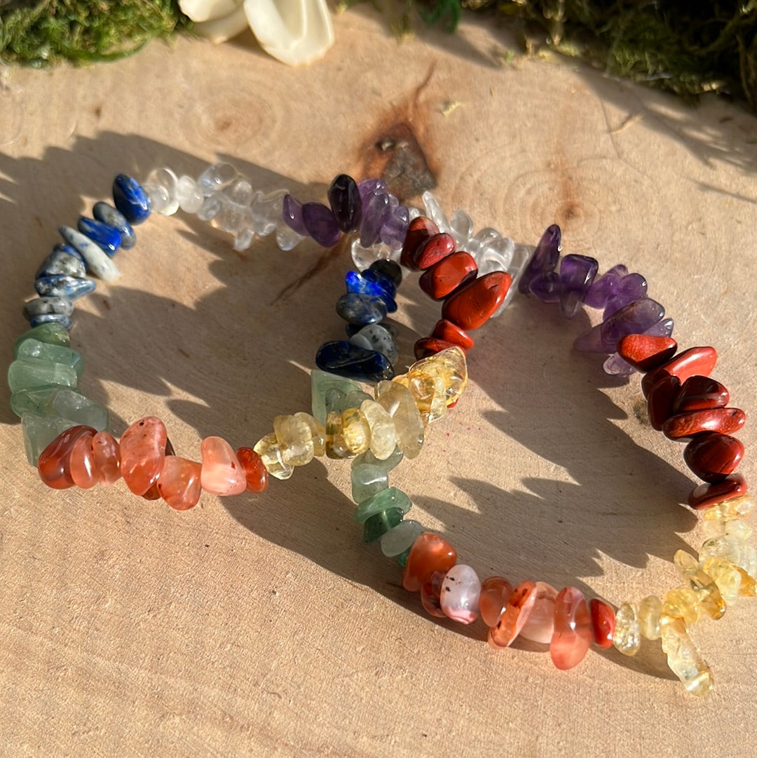 Chakra Chip Bracelet