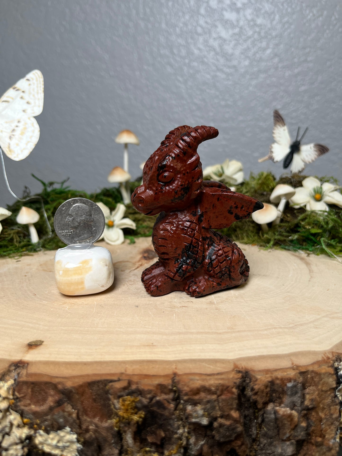 Mahogany Obsidian Dragon