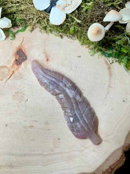 Flower Agate Feather