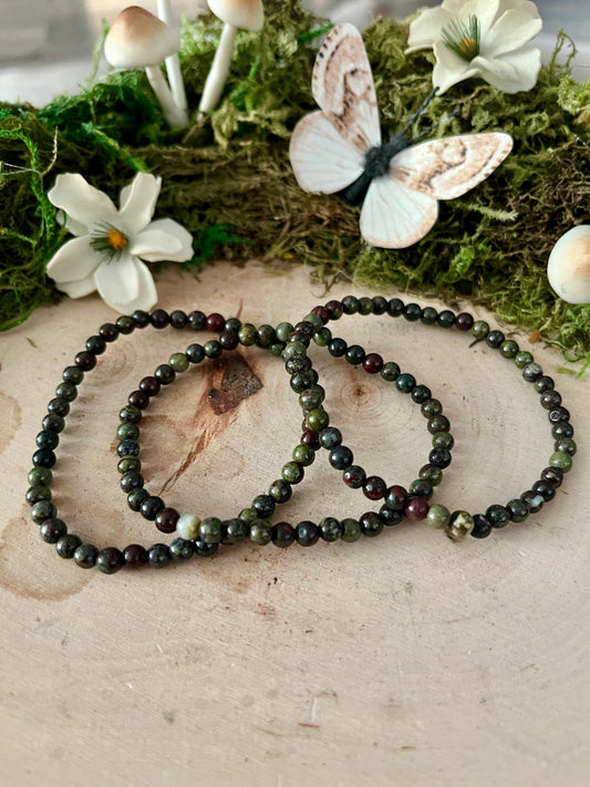 Dragon Bloodstone Bracelet