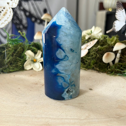 Dyed Quartz Tower