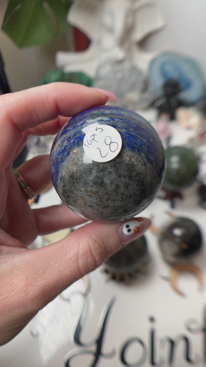 Lapis Lazuli Sphere