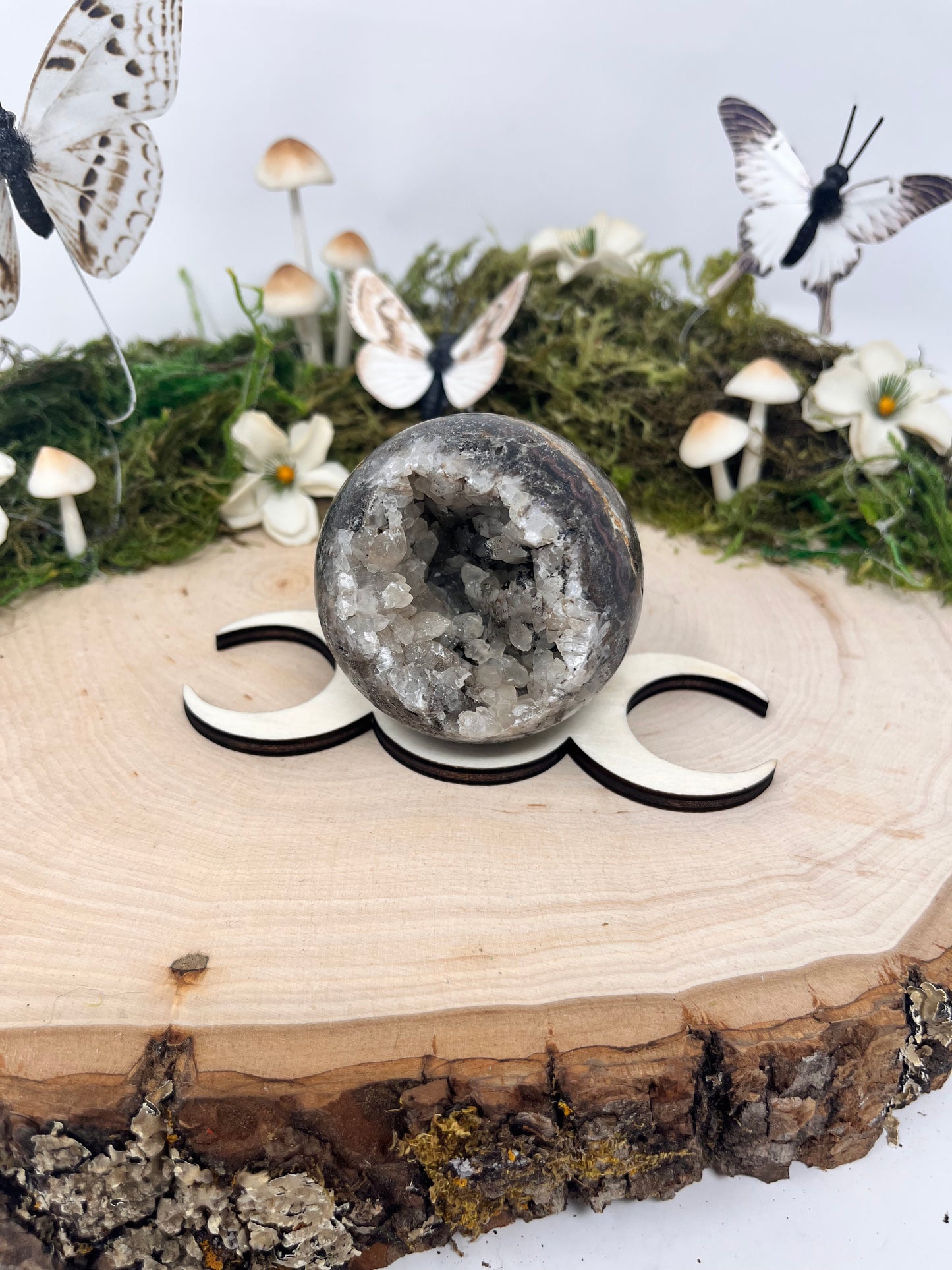 Moon goddess Sphere holder